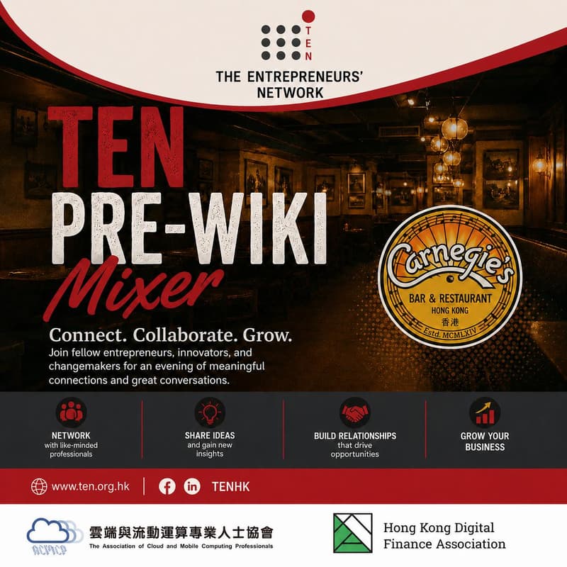 Cover Image for TEN Entrepreneurs' Networking Happy Hour