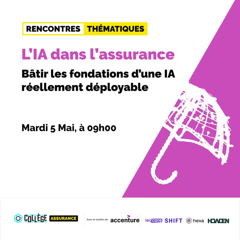 Cover Image for Rencontres thématiques | L'IA dans l'assurance
