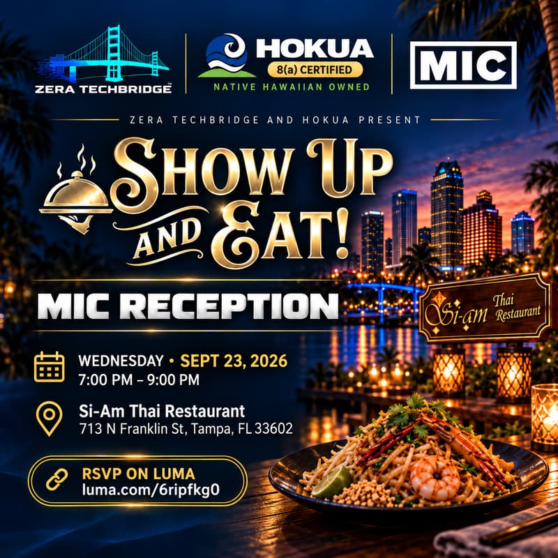 Cover Image for Zera TechBridge and Hakou Present "Show up and Eat" MIC Reception