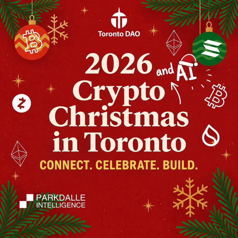Cover Image for The 3rd Annual Crypto Christmas Party in Toronto: 2026