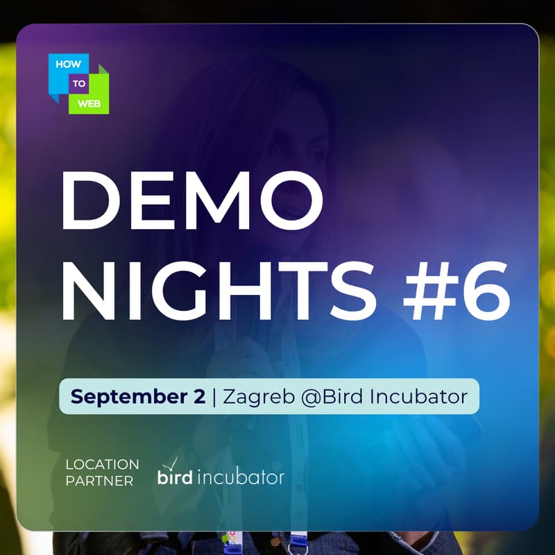 Cover Image for DEMO NIGHTS by How to Web #6 [Zagreb Edition]