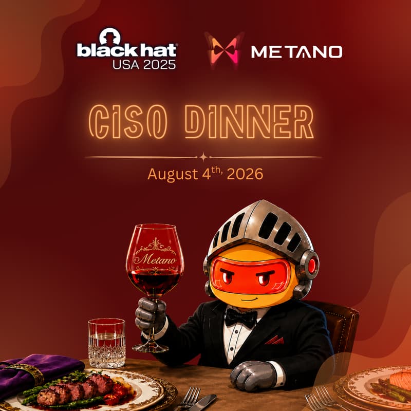 Cover Image for CISO Executive Dinner (Aug 4th ) : Security for Agents