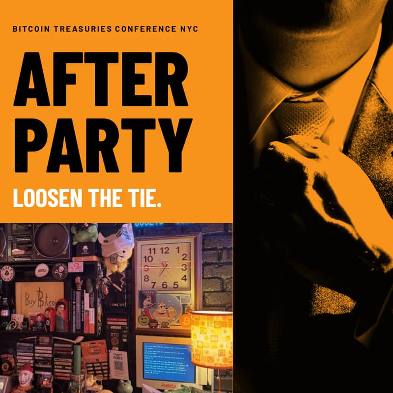 Cover Image for Bitcoin Treasuries Conference NSFW Party