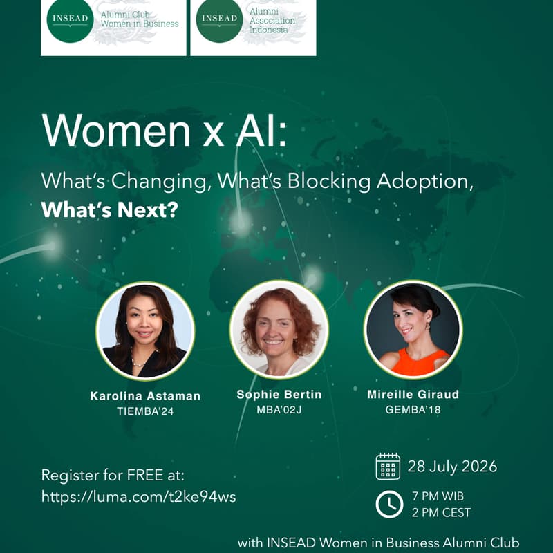 Cover Image for Women x AI Webinar: What’s Changing, What’s Blocking Adoption, What’s Next?