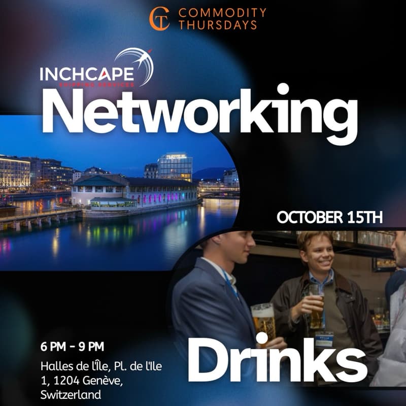 Cover Image for Inchcape Shipping Services x CommodityThursdays Geneva | Networking Drinks