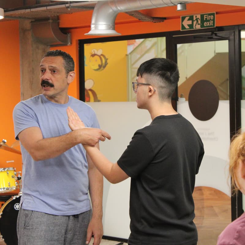 Cover Image for Visual Impairment Kung Fu with Martial Attitude - Wing Chun and movement training