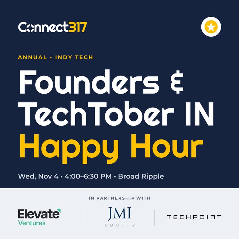 Cover Image for Tech Founders & TechTober IN Happy Hour