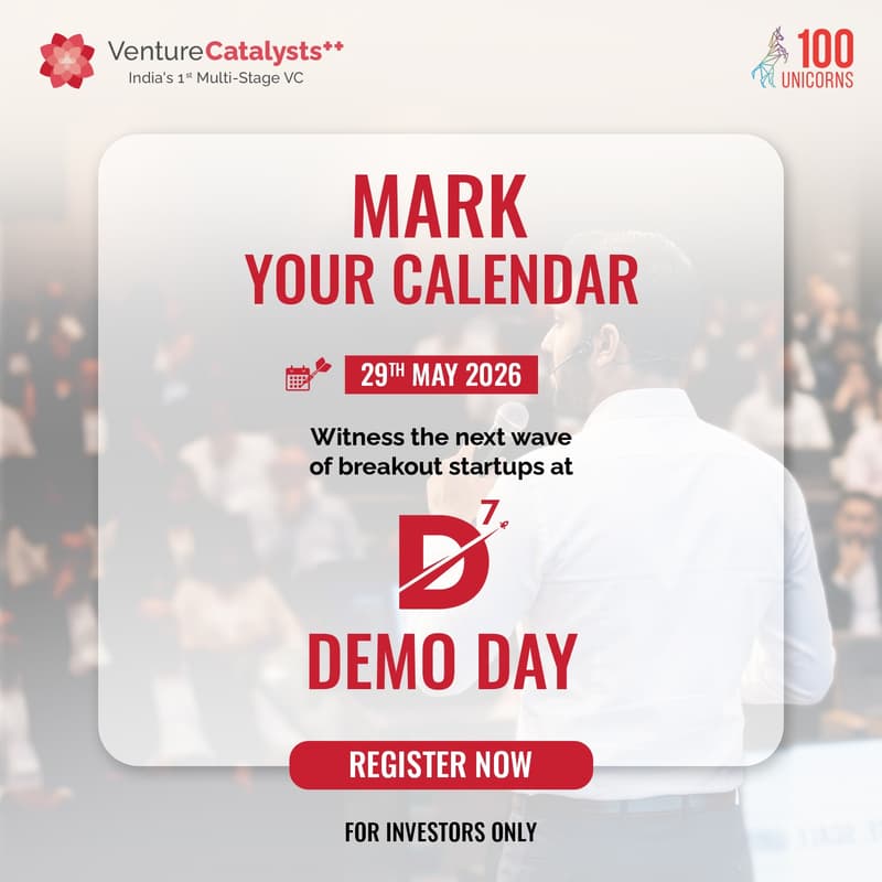Cover Image for Global Demo Day by Venture Catalysts & 100 Unicorns