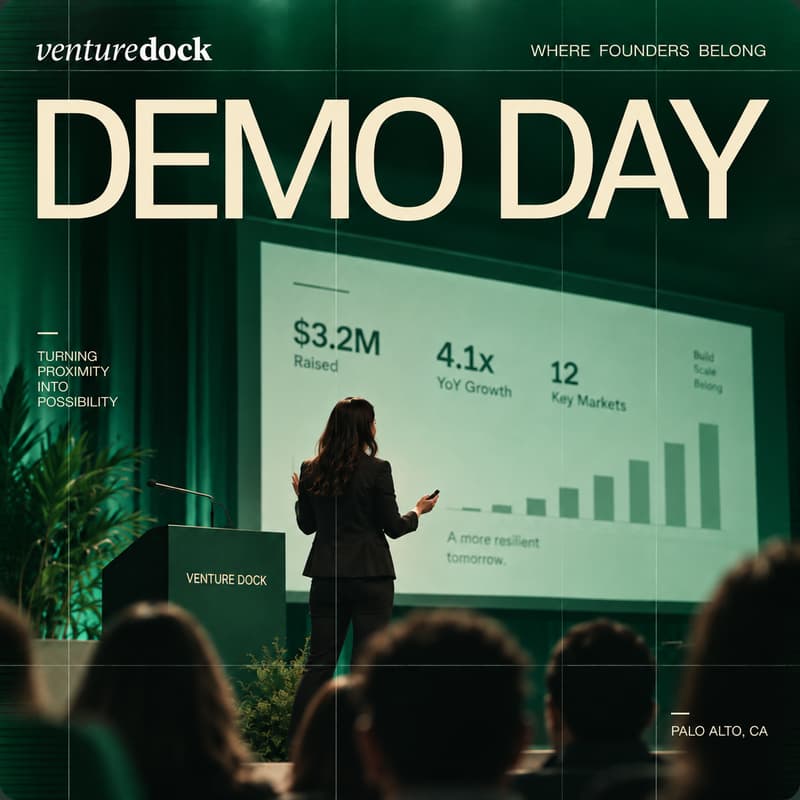 Cover Image for Venture Dock Demo Day | Selection Round