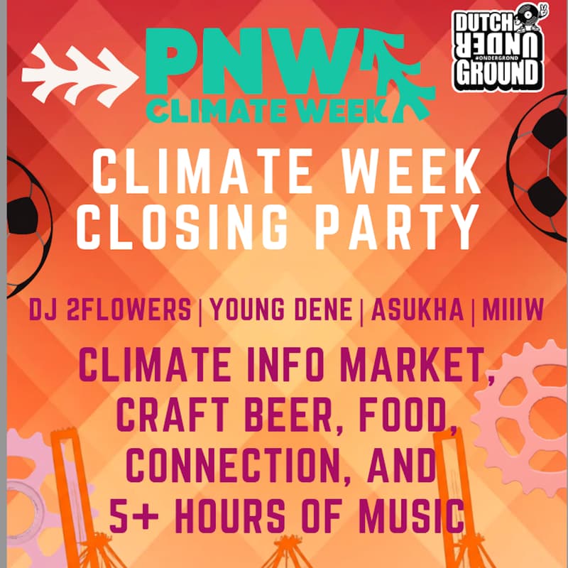 Cover Image for North | South Closing Patio Party for PNW Climate Week
