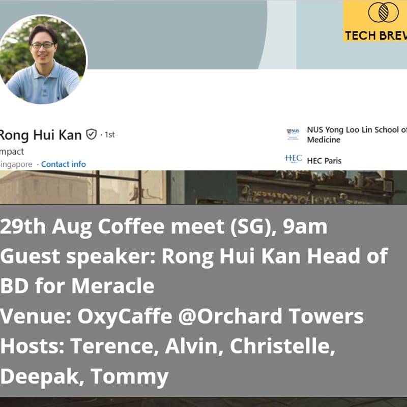 Cover Image for Sat Health & Bio Brews SG (networking)