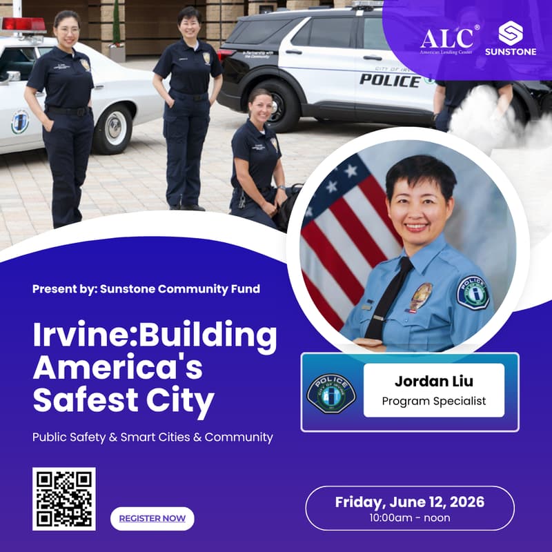 Cover Image for Irvine: Building America's Safest City | Sunstone Community Fund x Irvine PD