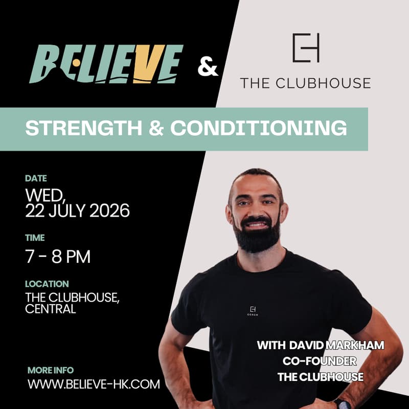 Cover Image for BelieVe x The Clubhouse: Strength & Conditioning