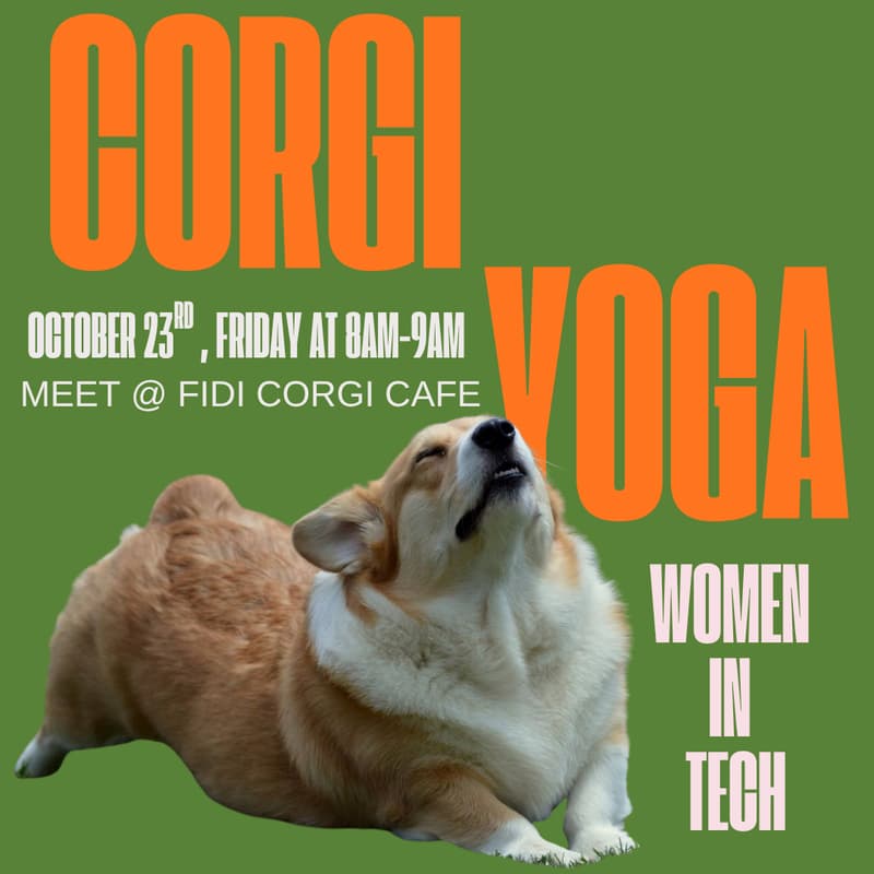 Cover Image for Corgi Yoga (with an actual Corgi)