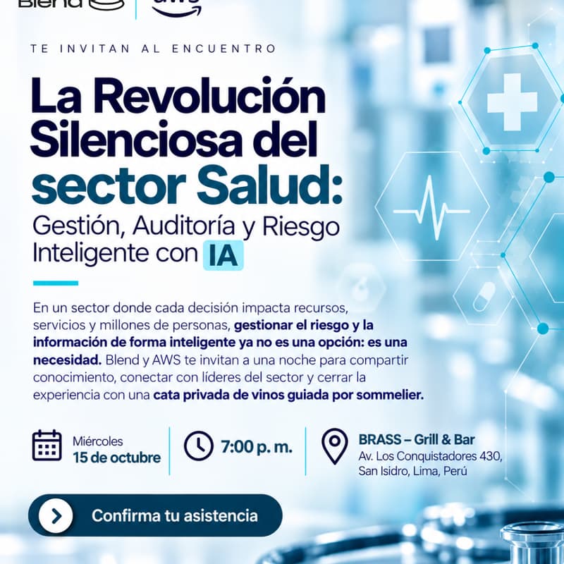 Cover Image for La Revolución Silenciosa del sector Salud: Gestión, Auditoría y Riesgo Inteligente con IA