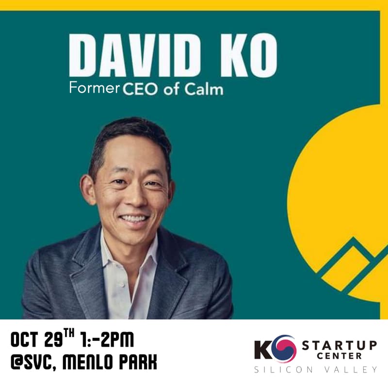 Cover Image for Founder Series: Mental Health & Resilience with David Ko (CEO of Calm)