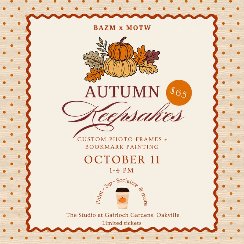 Cover Image for BAZM x MOTW: Autumn Keepsakes🍂