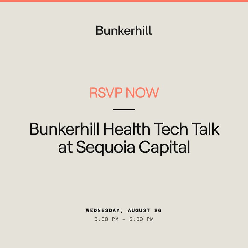 Cover Image for Bunkerhill Health Tech Talk