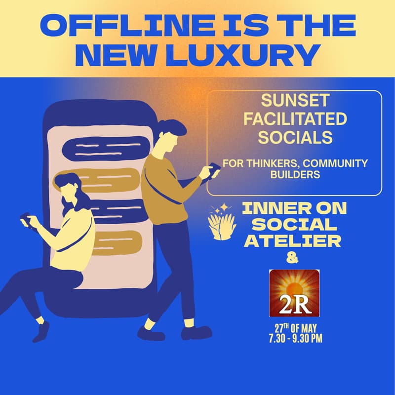 Cover Image for InnerOn Social Atelier x 2nd Rennaisance: Sunset Picnic OFFLINE is the NEW luxury