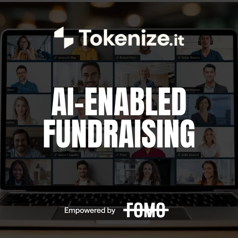 Cover Image for Webinar: Fundraising with Claude & Co. - Tokenize.it empowered by FOMO