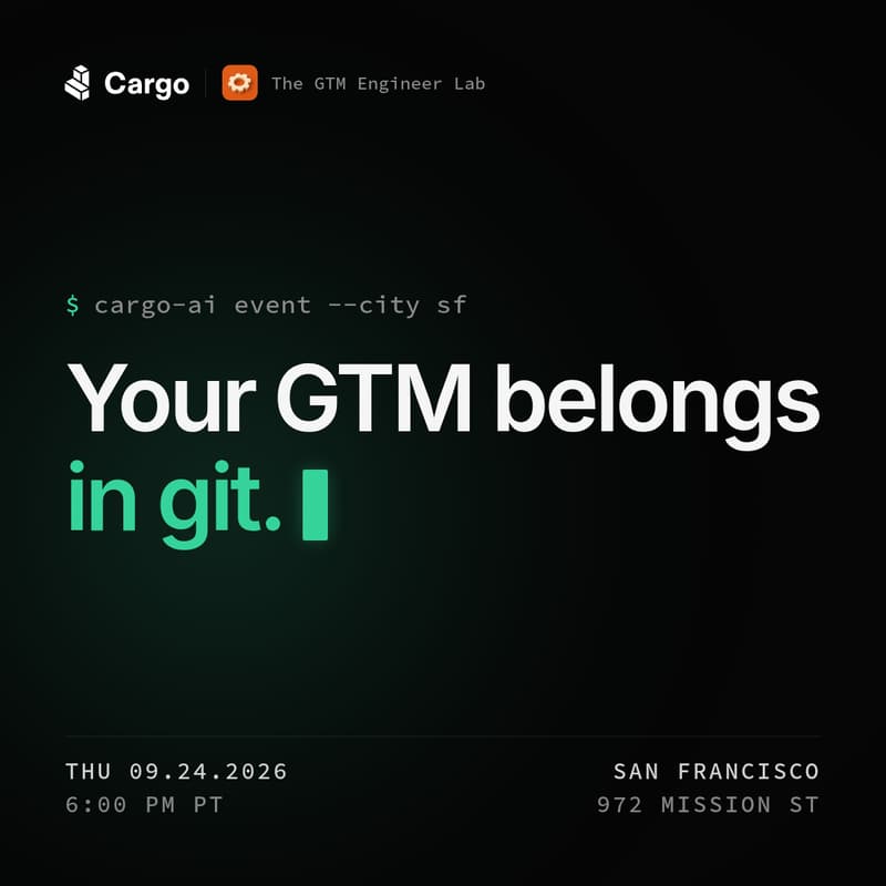 Cover Image for 🧱 Your GTM belongs in git | SF