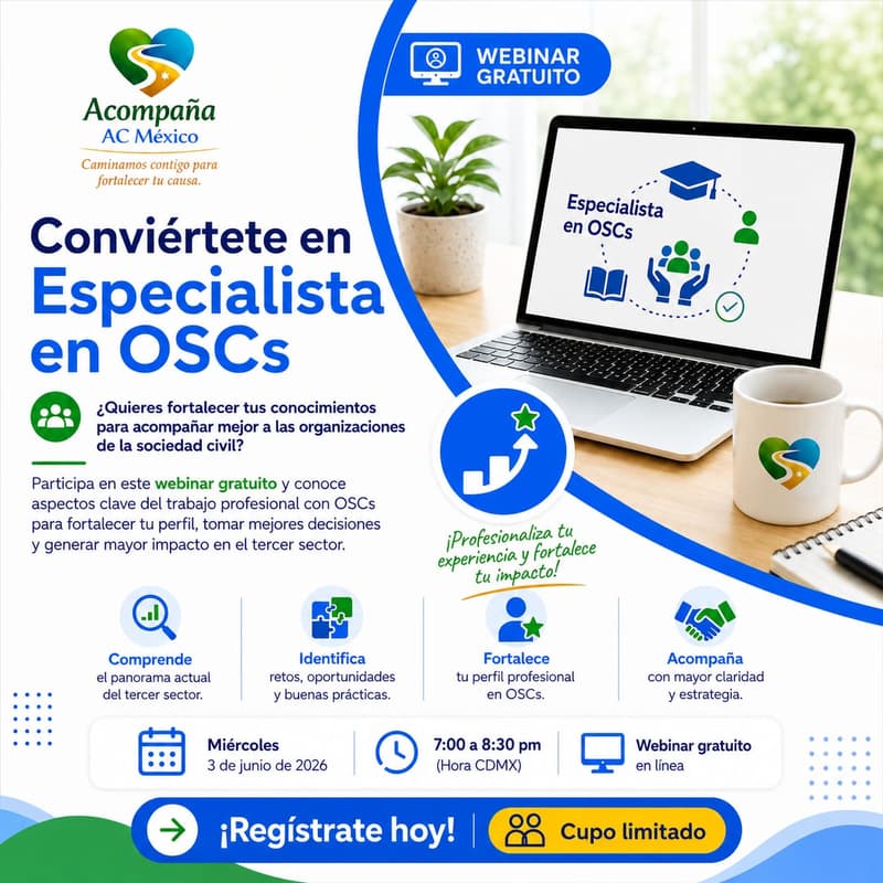 Cover Image for Conviértete en Especialista en OSCs