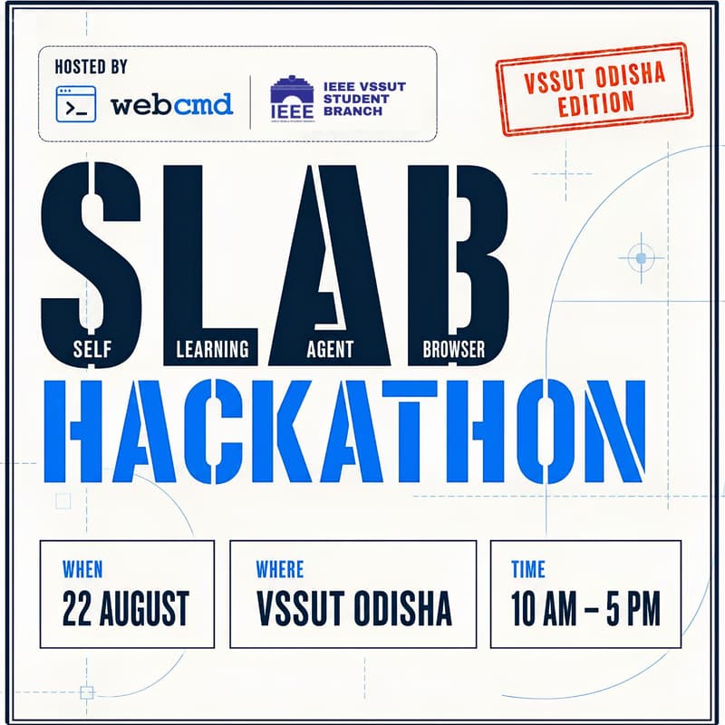 Cover Image for SLAB Hackathon- Veer surendra Sai Uni Edition