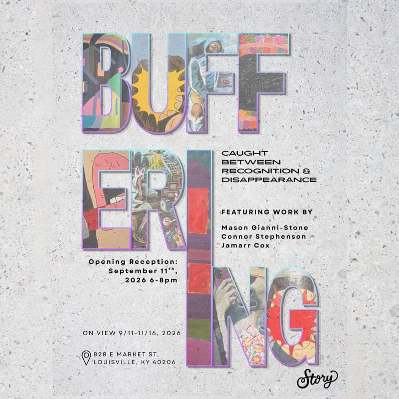 Cover Image for Buffering Opening Reception at Story