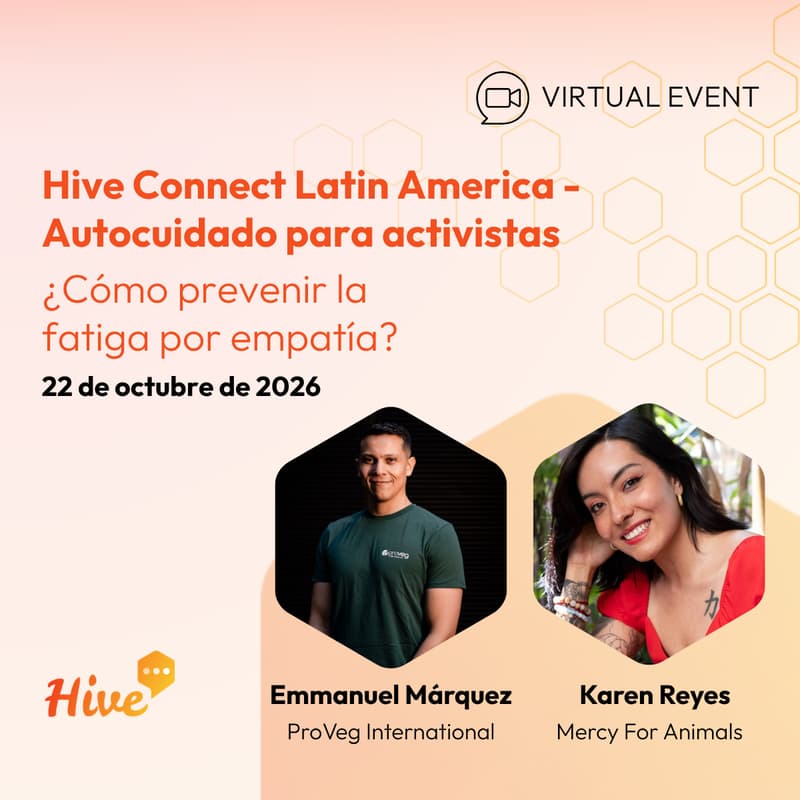 Cover Image for Hive Connect Latin America - Autocuidado para activistas: ¿Cómo prevenir la fatiga por empatía?