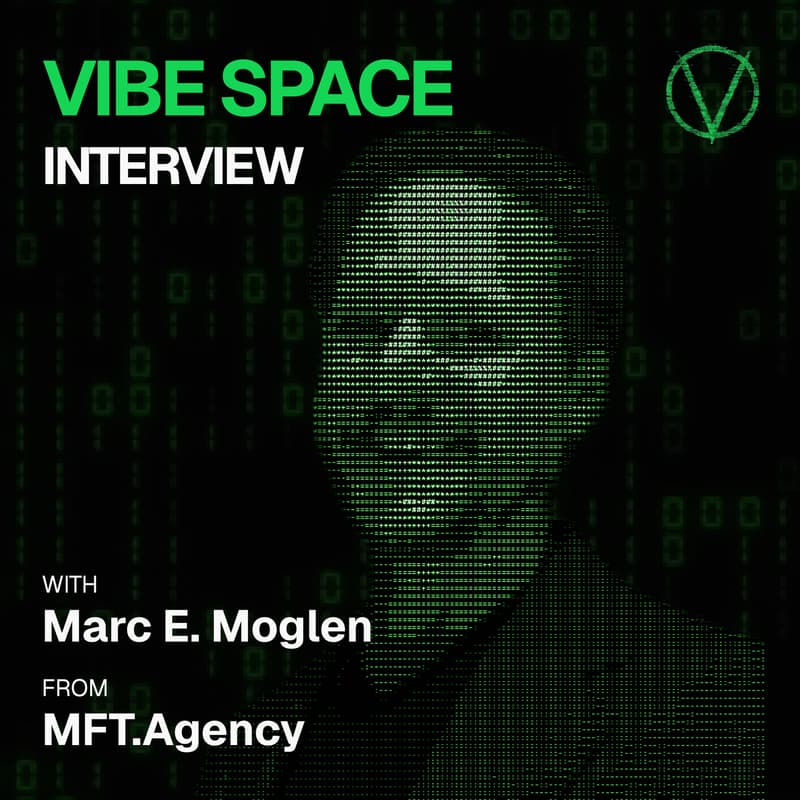 Cover Image for Vibe Space Interview with Marc E. Moglen from MFT.Agency