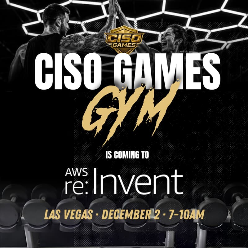 Cover Image for CISO Games GYM @ AWS re:Invent 2026
