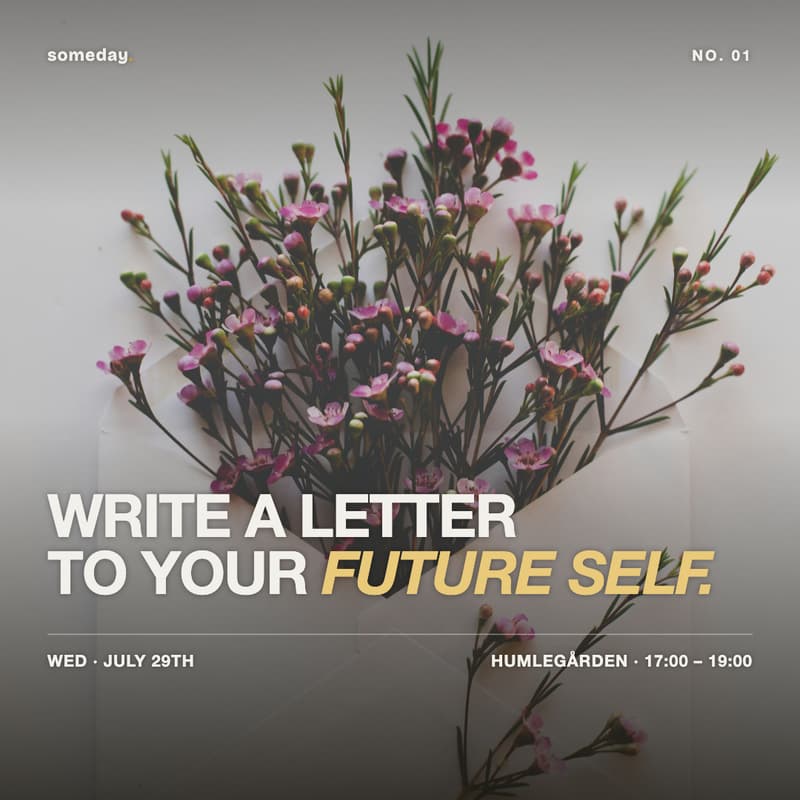Cover Image for Write A Letter To Your Future Self #1
