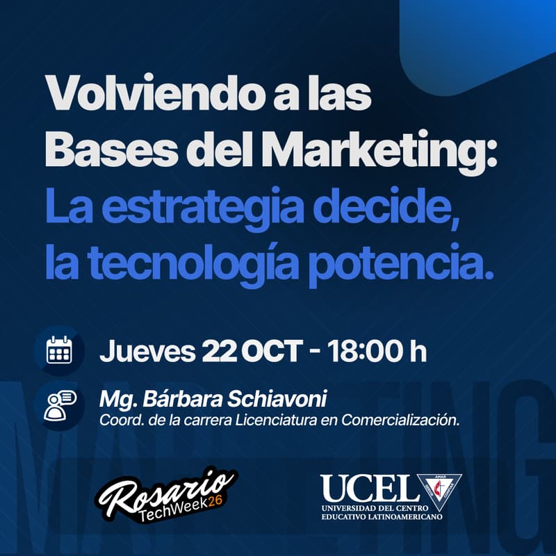 Cover Image for Volviendo a las bases del marketing: la estrategia decide, la tecnología potencia.