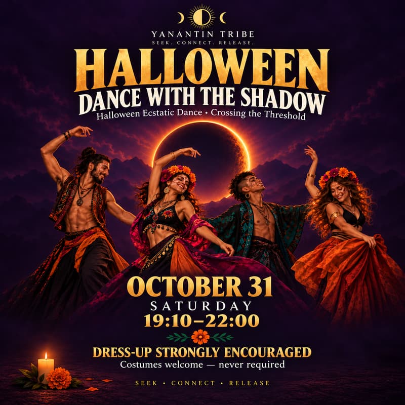 Cover Image for ECSTATIC DANCE · DANCE WITH THE SHADOW · HALLOWEEN ZÜRICH