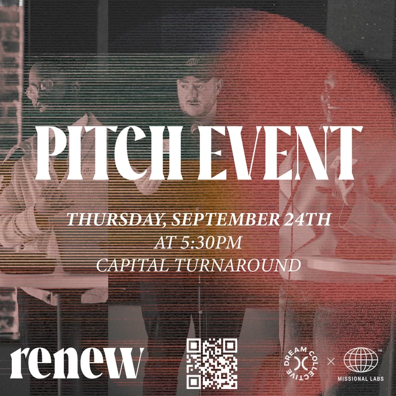 Cover Image for "Our Redemptive Response" Pitch Event