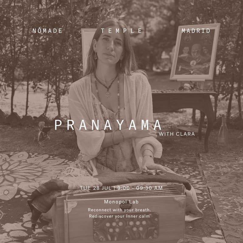 Cover Image for Morning ritual: Pranayama with Clara Vidal