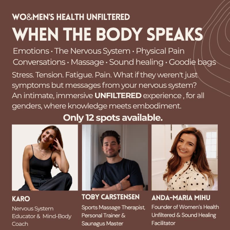 Cover Image for When the Body Speaks: An Exclusive UNFILTERED Experience