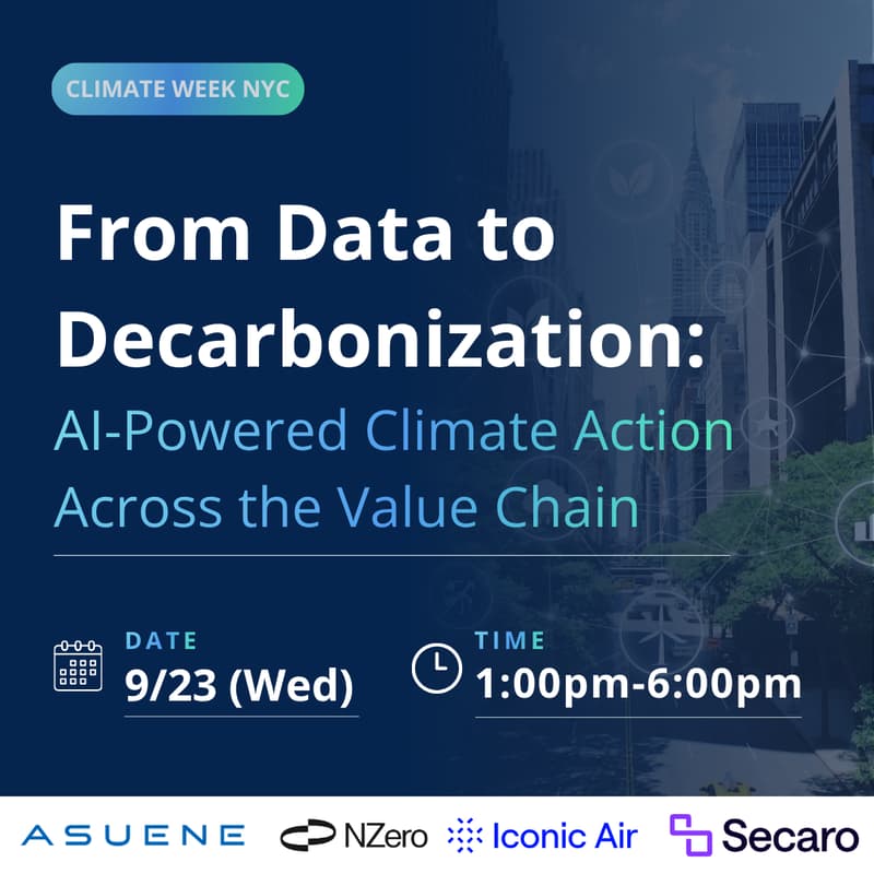 Cover Image for From Data to Decarbonization: AI-Powered Climate Action Across the Value Chain