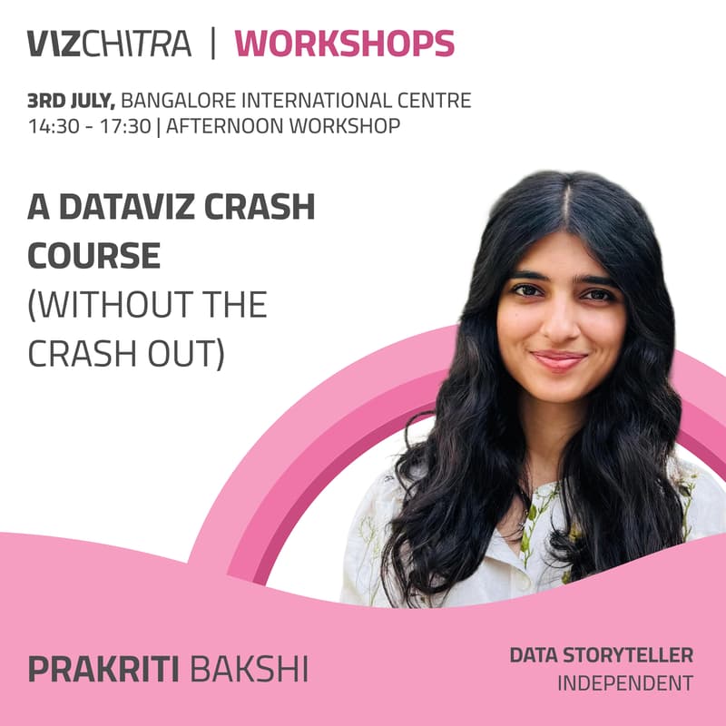 Cover Image for A Dataviz Crash Course (Without The Crash Out) | VizChitra 2026