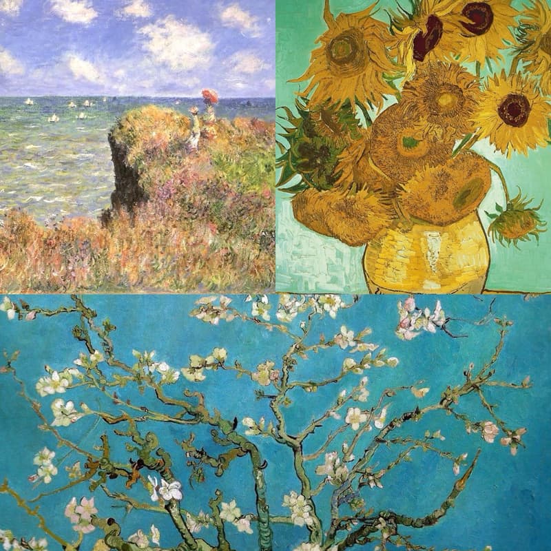 Cover Image for Van Gogh & Monet Oil Pastel Workshop