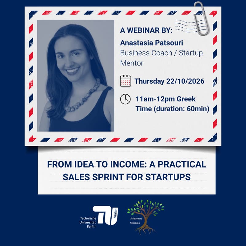 Cover Image for From Idea to Income: A Practical Sales Sprint for Startups