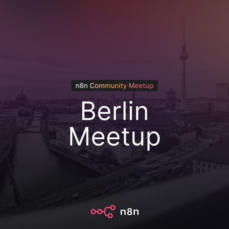 Cover Image for n8n Berlin Community Meetup - Rooftop Edition