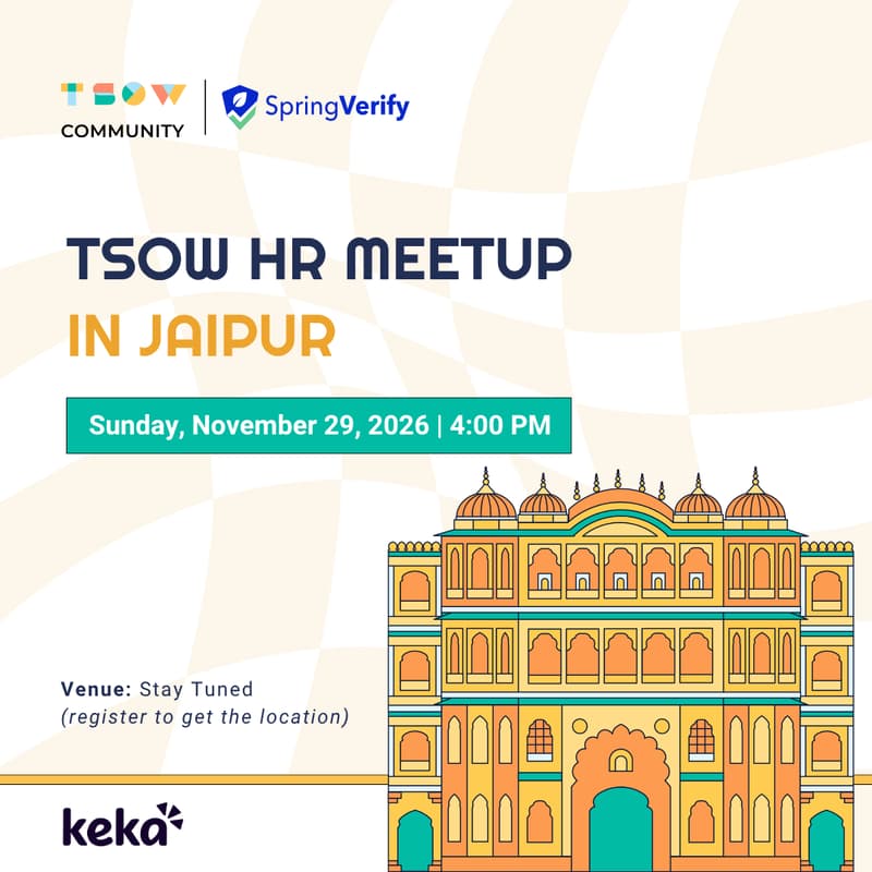 Cover Image for TSOW HR Meetup in Jaipur