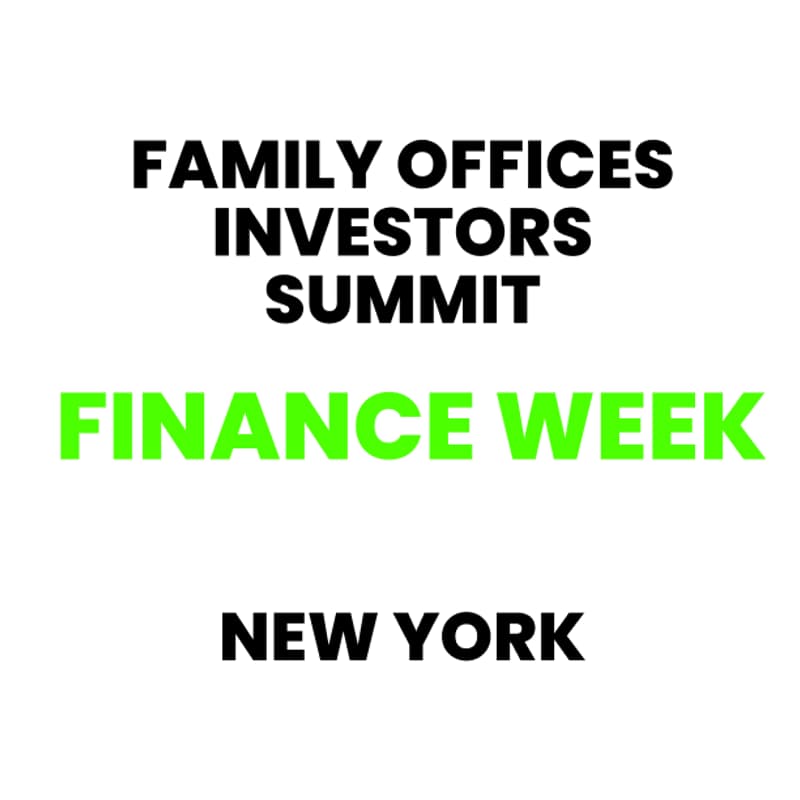 Cover Image for 🇺🇸 Family Offices Investors Summit 🥂🕯Michelin‑Dinner📍NYC📍Sep 9-11 Finance Week NYC🇺🇸