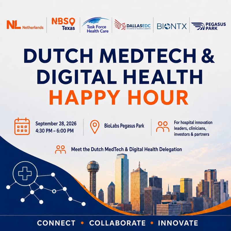 Cover Image for Dutch MedTech & Digital Health Networking Happy Hour