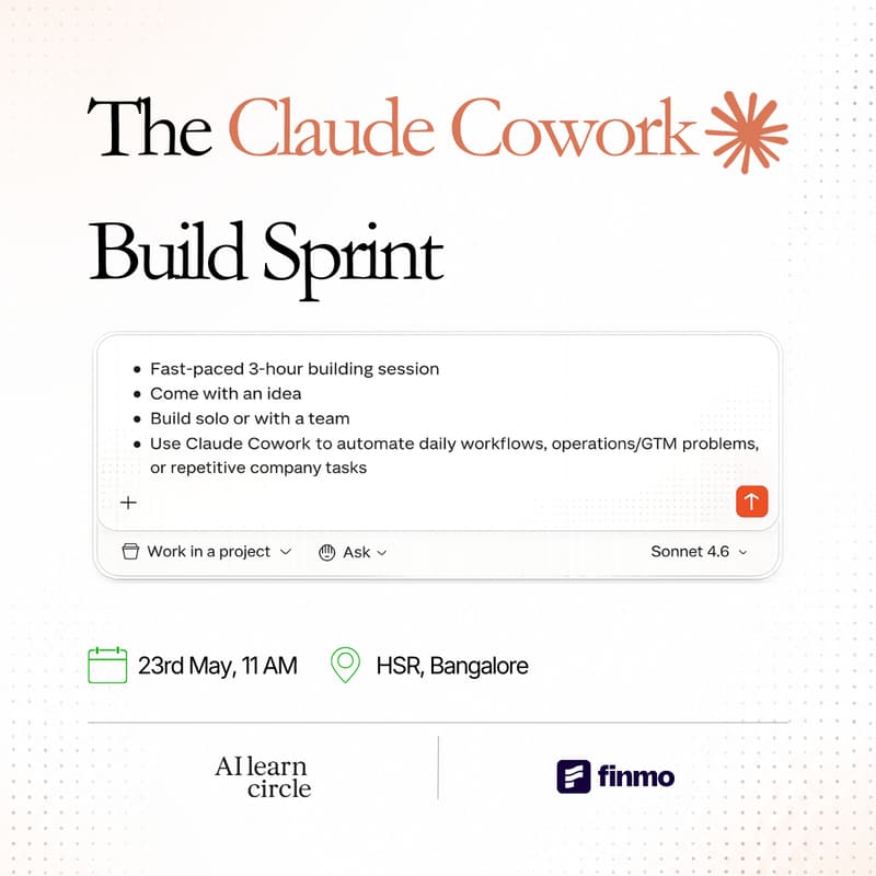 Cover Image for The Claude Cowork Build Sprint