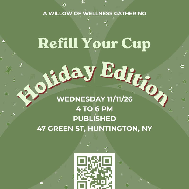 Cover Image for Refill Your Cup with Molly England: A Willow of Wellness Gathering - Holiday Edition