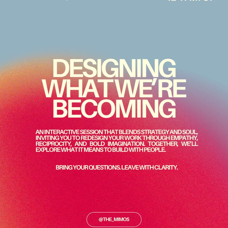 Cover Image for Designing What We Are Becoming Pt. III