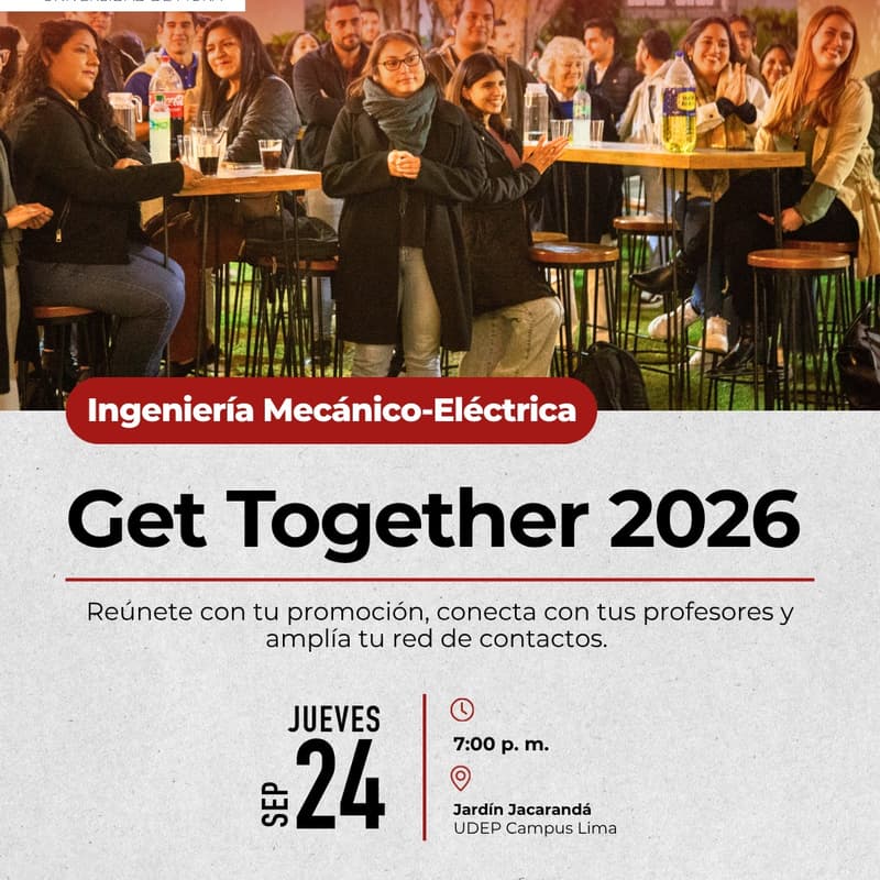 Cover Image for Get Together de Ingeniería Mecánico-Eléctrica