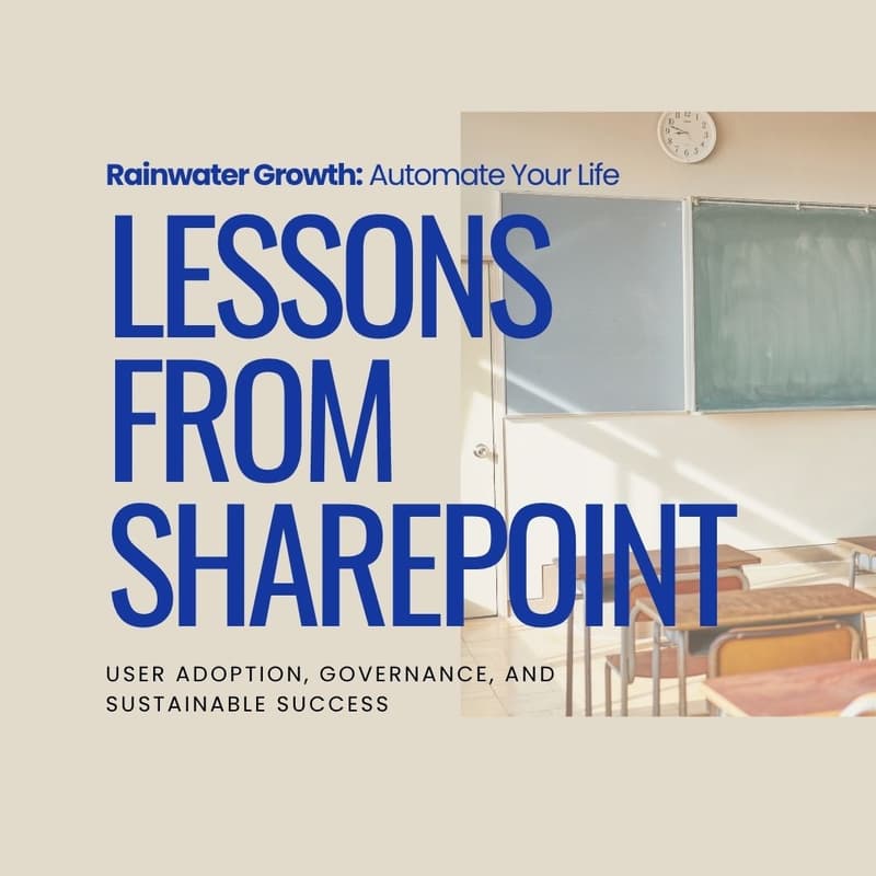 Cover Image for Lessons from SharePoint: User Adoption, Governance, and Sustainable Success